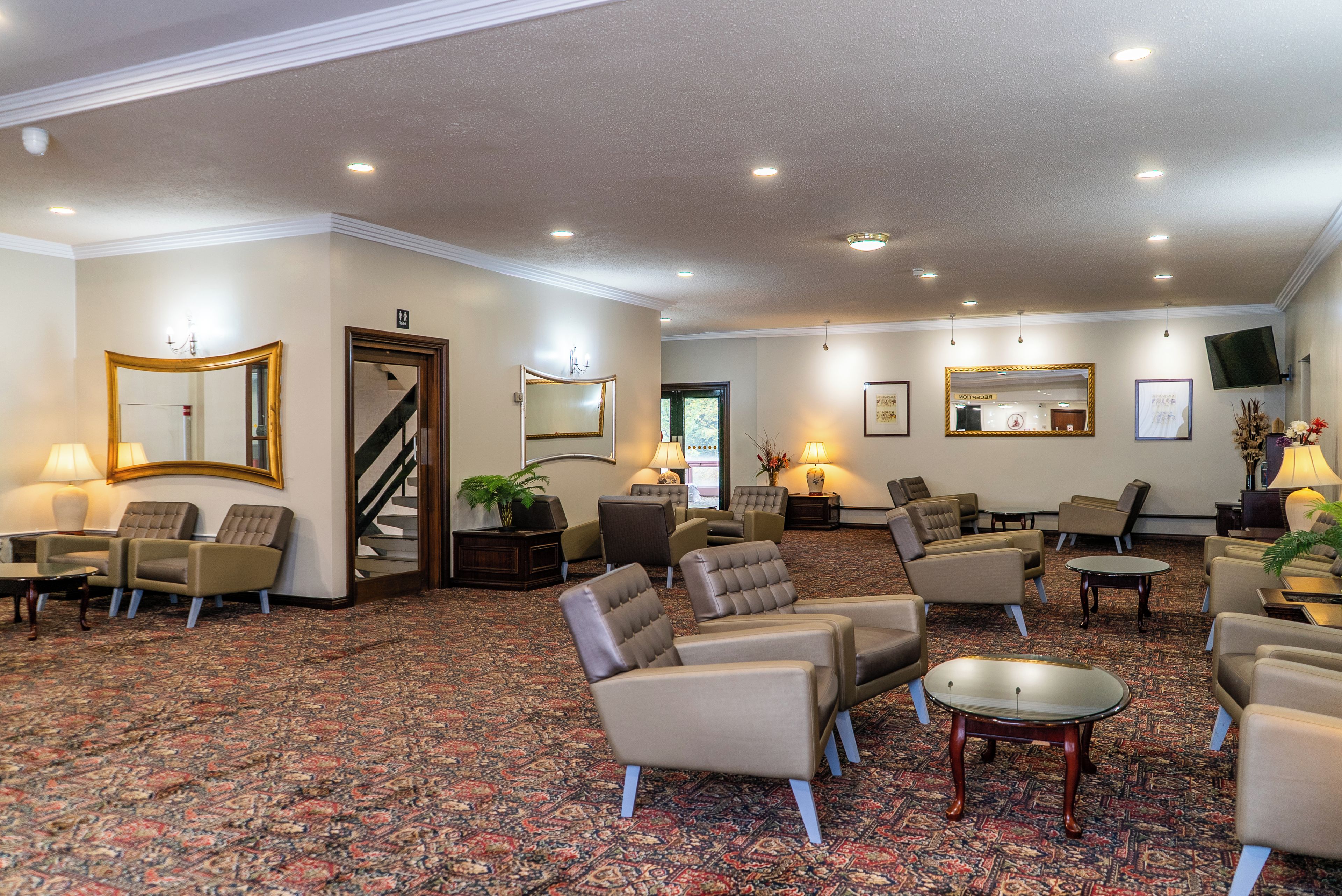 Sitzecke in der Lobby
