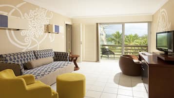 1 slaapkamer, een kluis op de kamer, verduisterende gordijnen