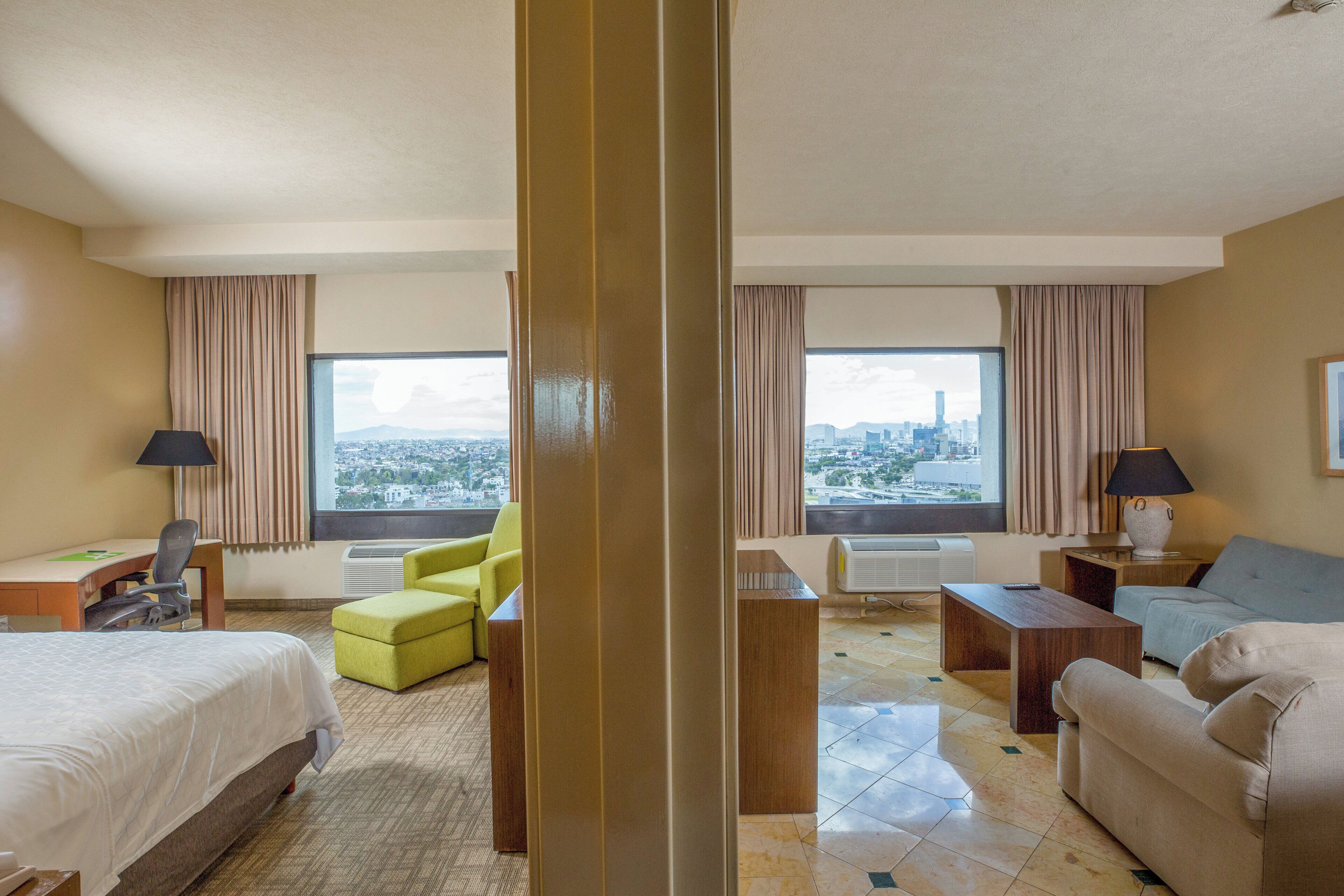 In-room safe, desk, blackout curtains, iron/ironing board