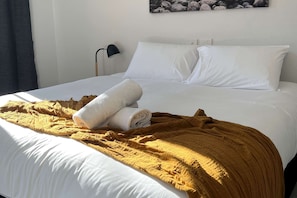 Bureau, fer et planche à repasser, Wi-Fi gratuit, draps fournis