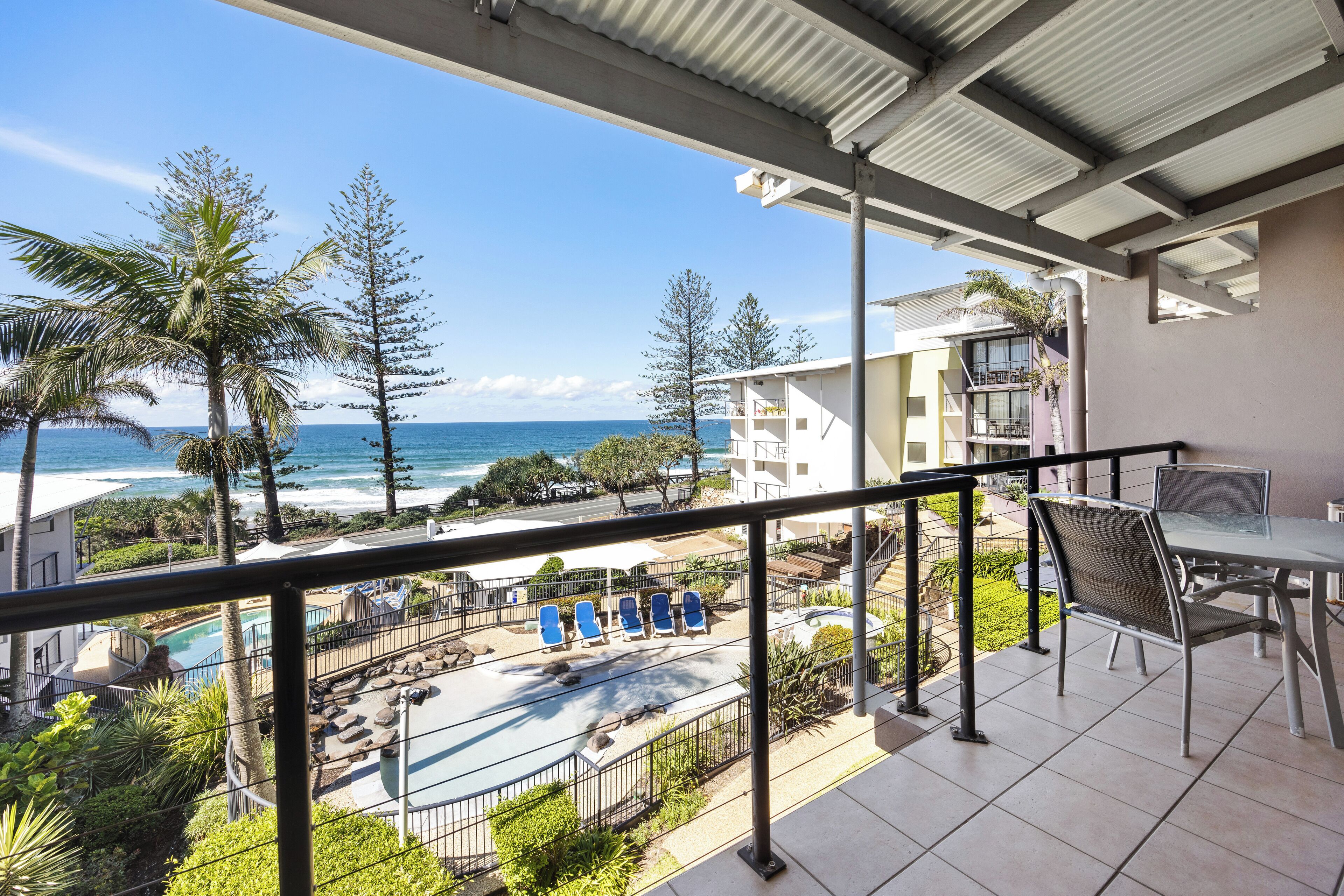 Căn hộ, 1 phòng ngủ, quang cảnh biển | Hiên