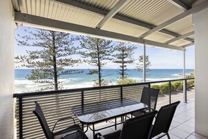 Appartement, 1 chambre, vue plage | Terrasse/Patio