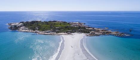 Uitzicht vanuit accommodatie