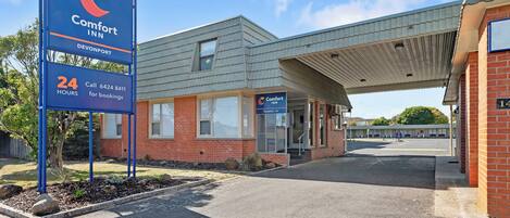 Facciata della struttura