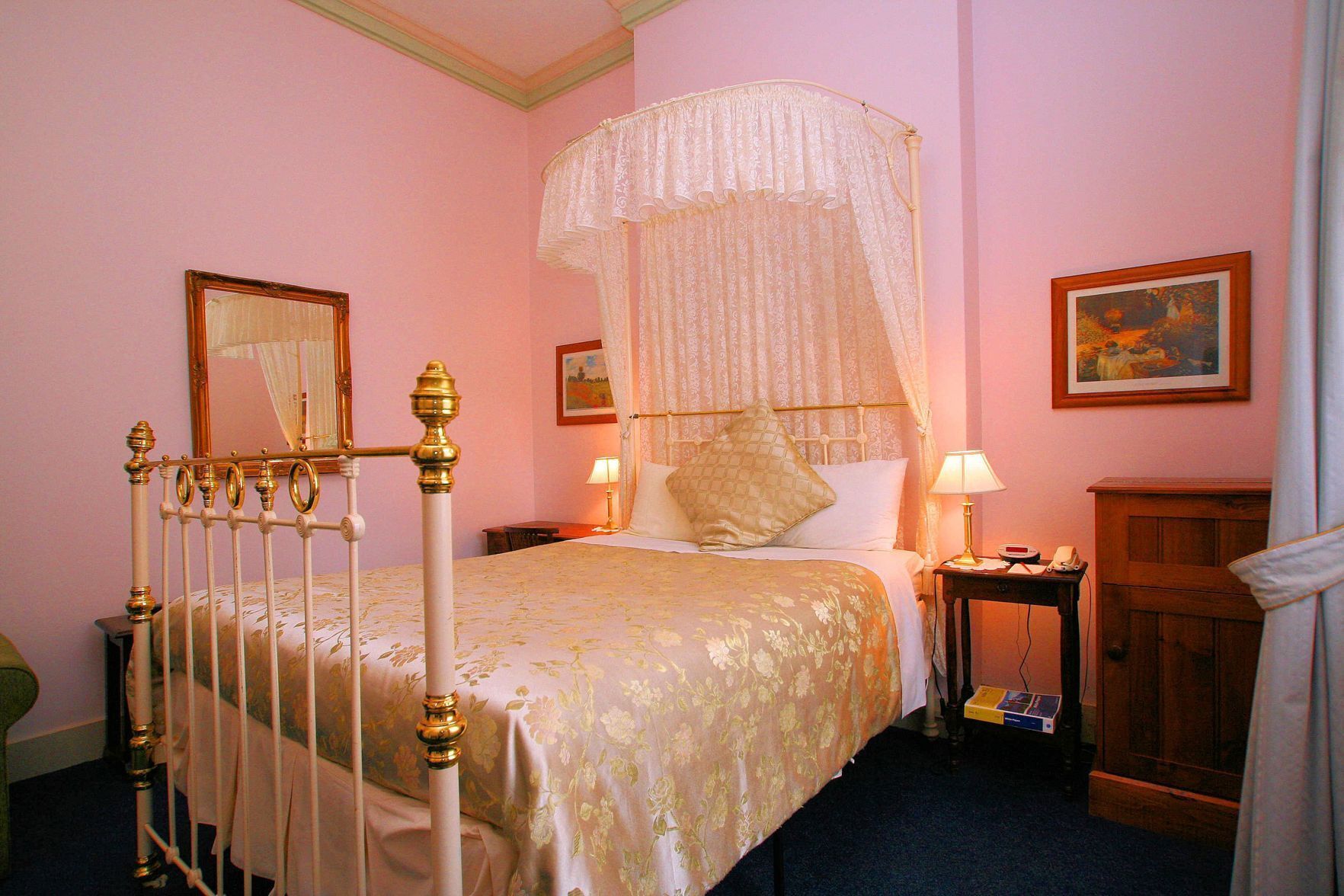 Premium bedding, pillow-top beds, individually decorated