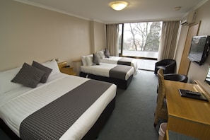 Premium Family Room | In-room safe, blackout drapes, iron/ironing board, free WiFi