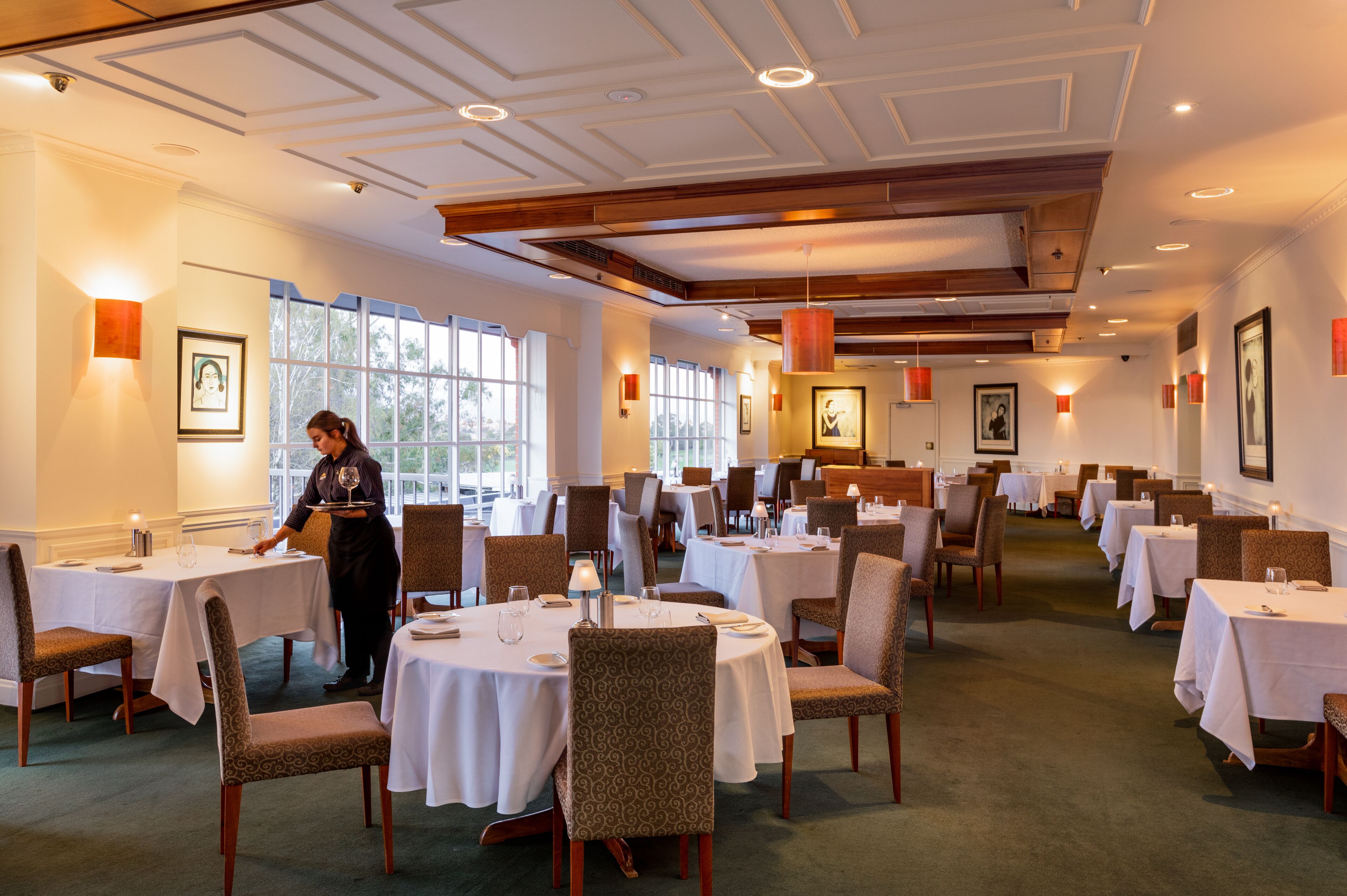 2 restaurants, breakfast, lunch, dinner served; local cuisine