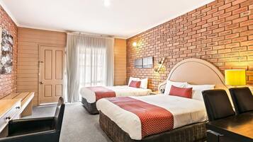 Standard Room, 2 Queen Beds, Non Smoking | Minibar, in-room safe, desk, soundproofing