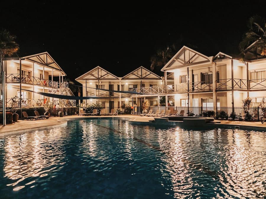 Front of property - evening/night