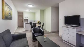 Two Bedroom Suite | Living room | LCD TV, pay movies