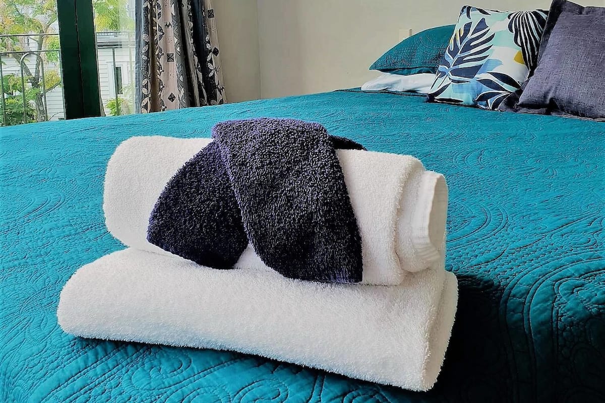 Room, 1 King Bed, Jetted Tub (Penthouse) | Soundproofing, iron/ironing board, free WiFi, bed sheets