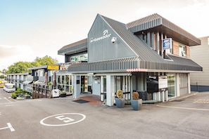 Entrée de l’hébergement