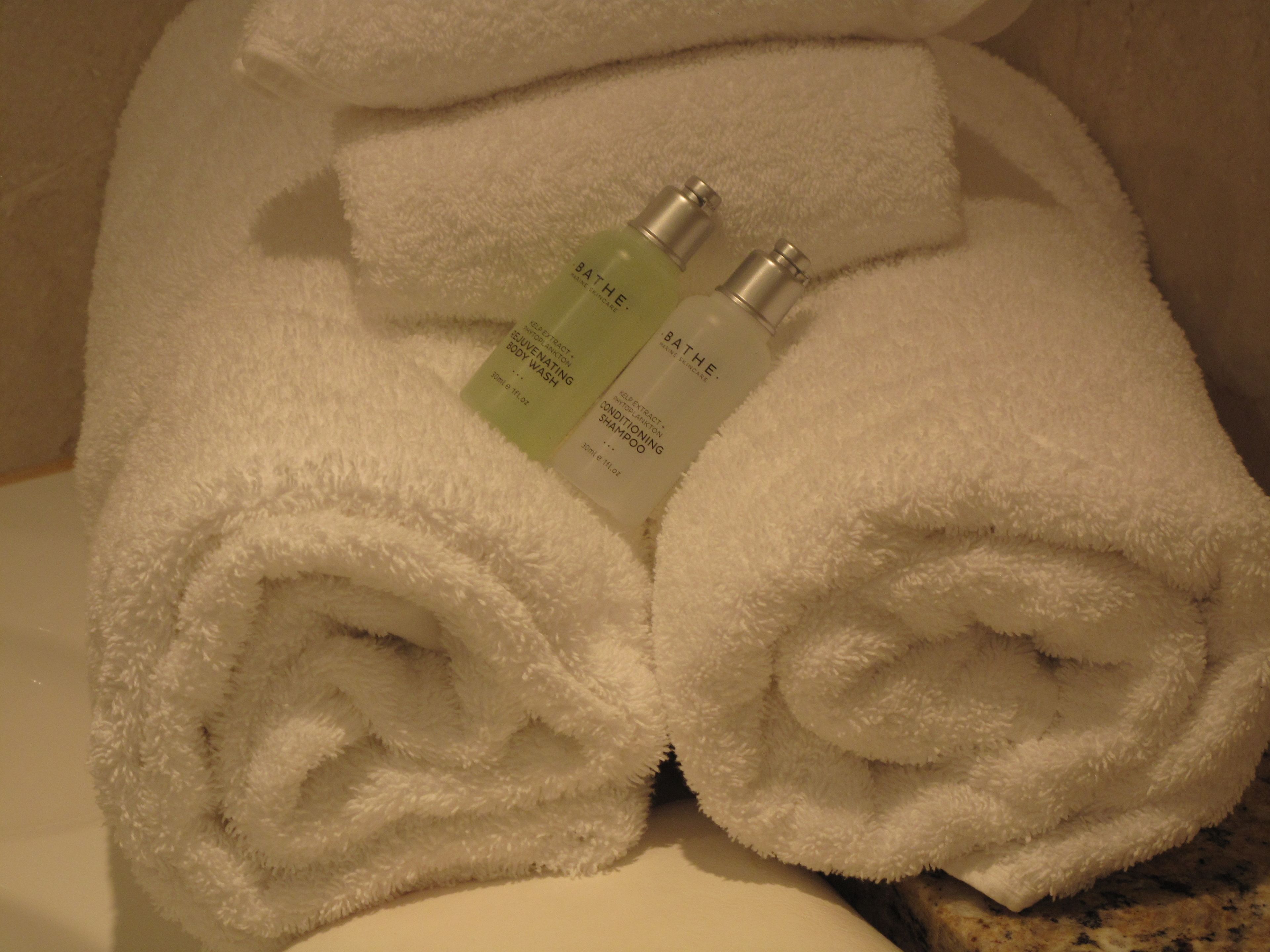 plymouth suite | bathroom | combined shower/bathtub, free toiletries, hair dryer, towels