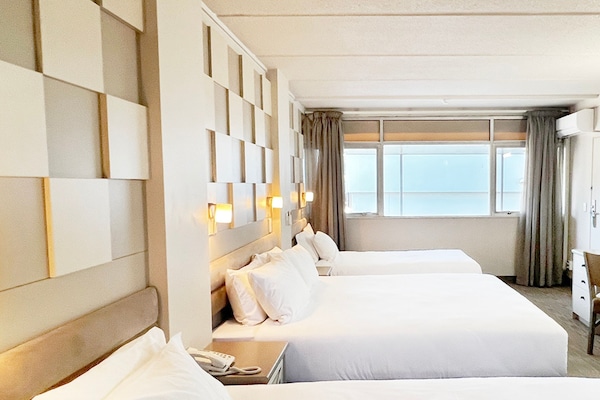 In-room safe, desk, laptop workspace, blackout curtains
