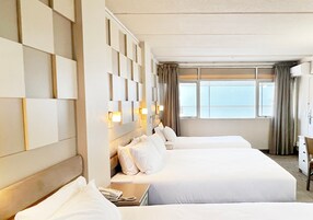 In-room safe, desk, laptop workspace, blackout curtains