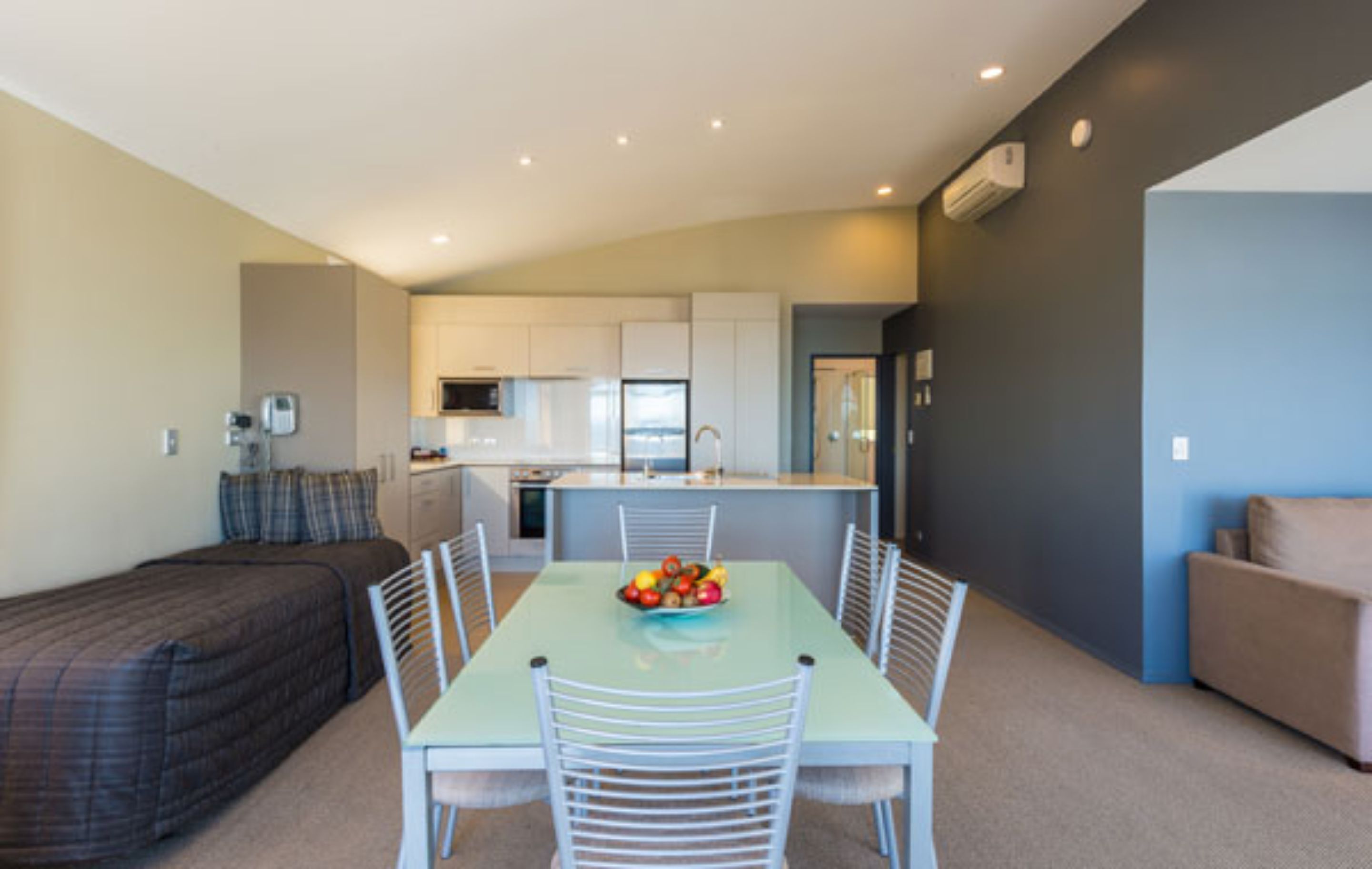 Premium Apartment, 2 Bedrooms | Living area | 32-inch LCD TV with premium channels, TV