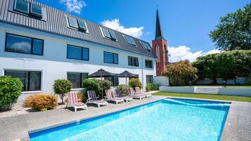 Seasonal outdoor pool