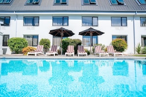 Seasonal outdoor pool