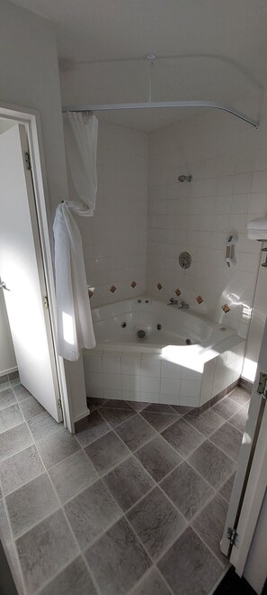 Shower, free toiletries, hair dryer, towels - Fitzherbert Court Motel (Hokitika)