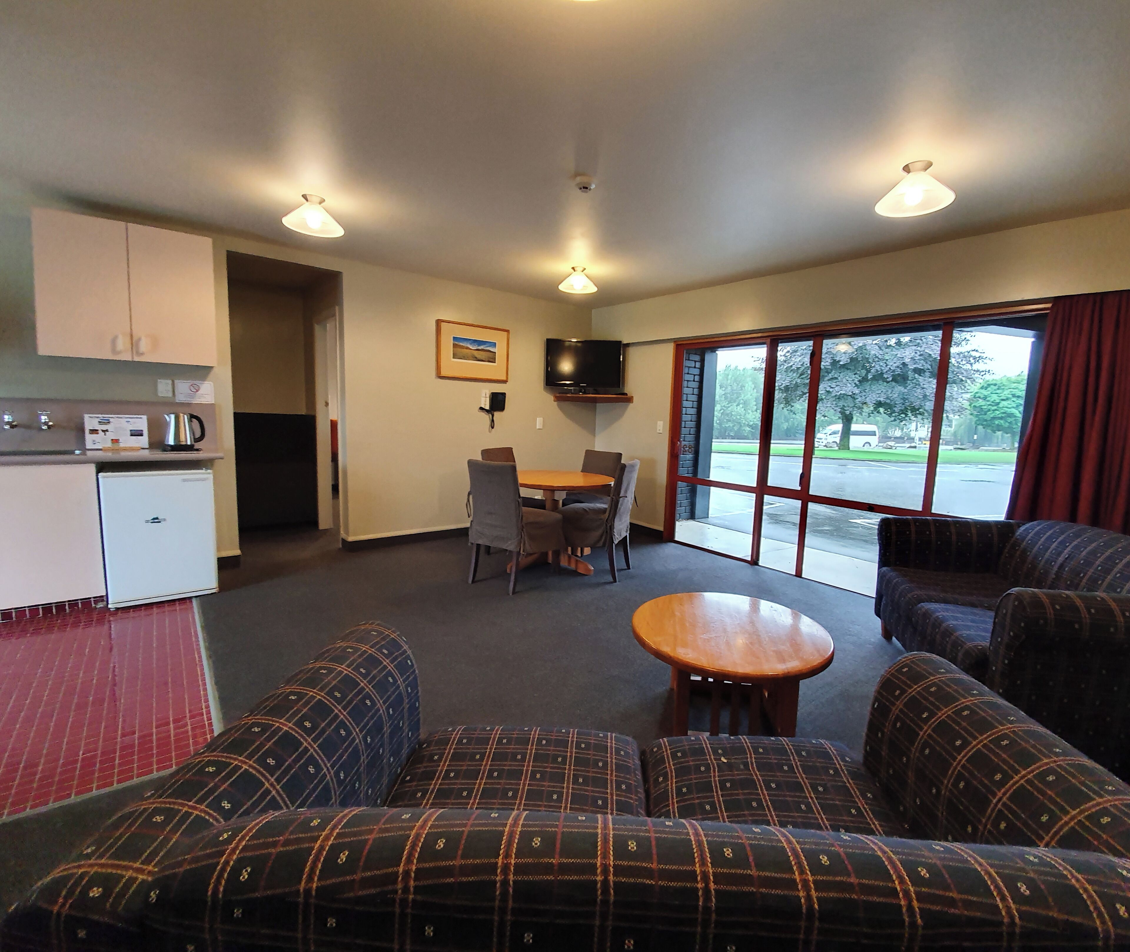 family suite | living area | tv