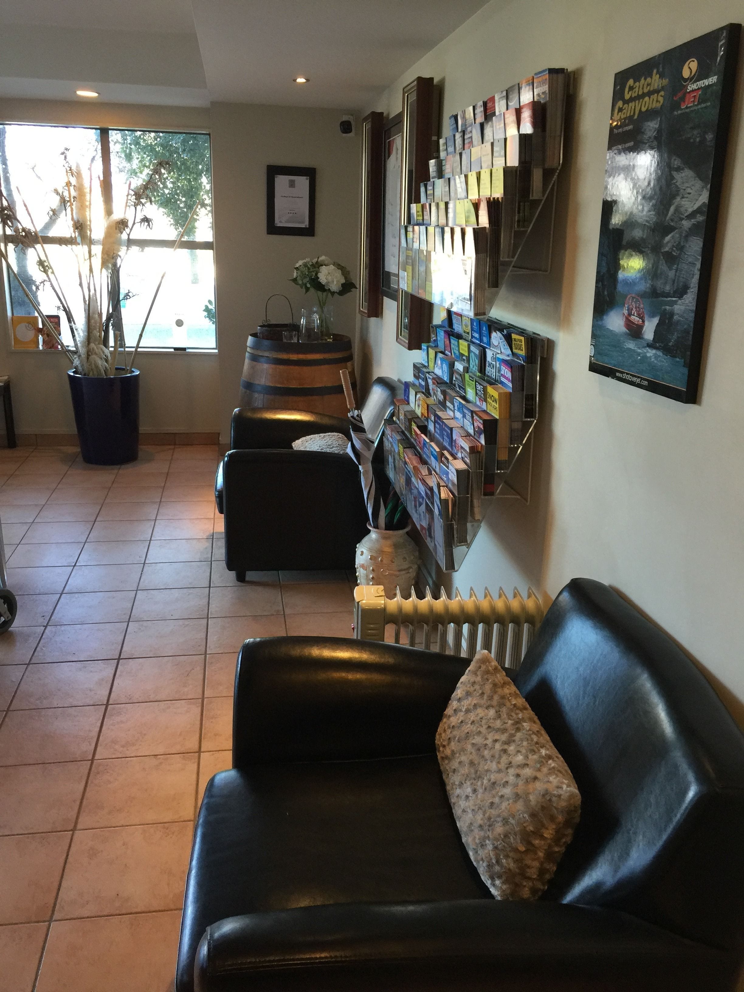 Lobby sitting area