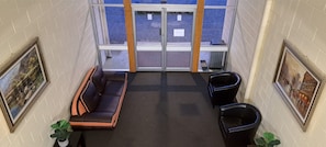 Interior entrance