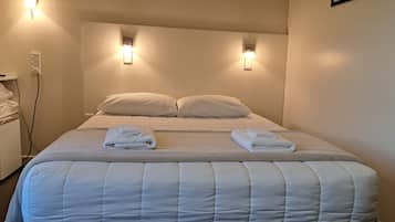 Bed sheets, alarm clocks