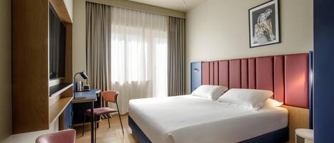 Coffres-forts dans les chambres, bureau, rideaux occultants