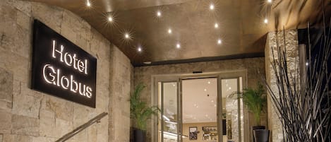 Entrée de l’hébergement