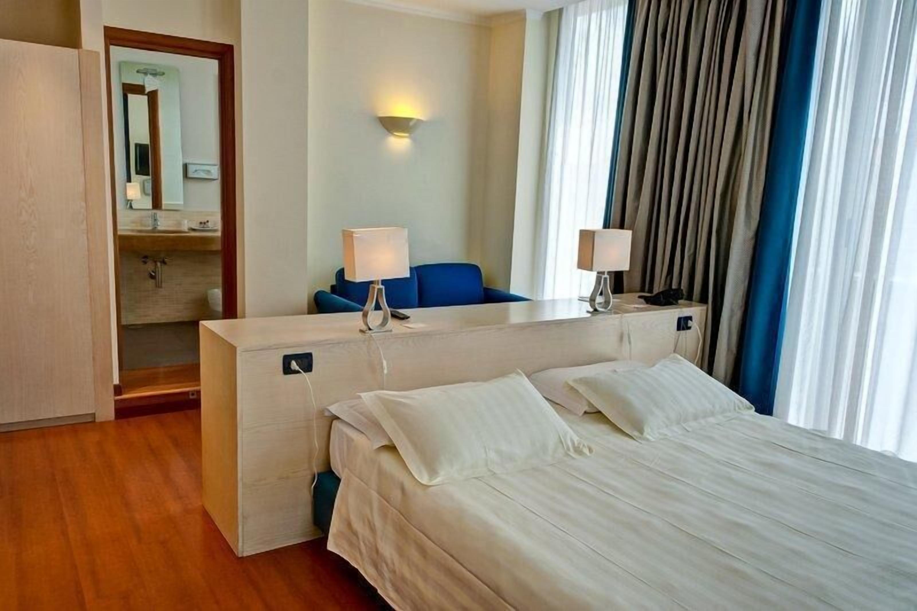 In-room safe, desk, blackout curtains, soundproofing