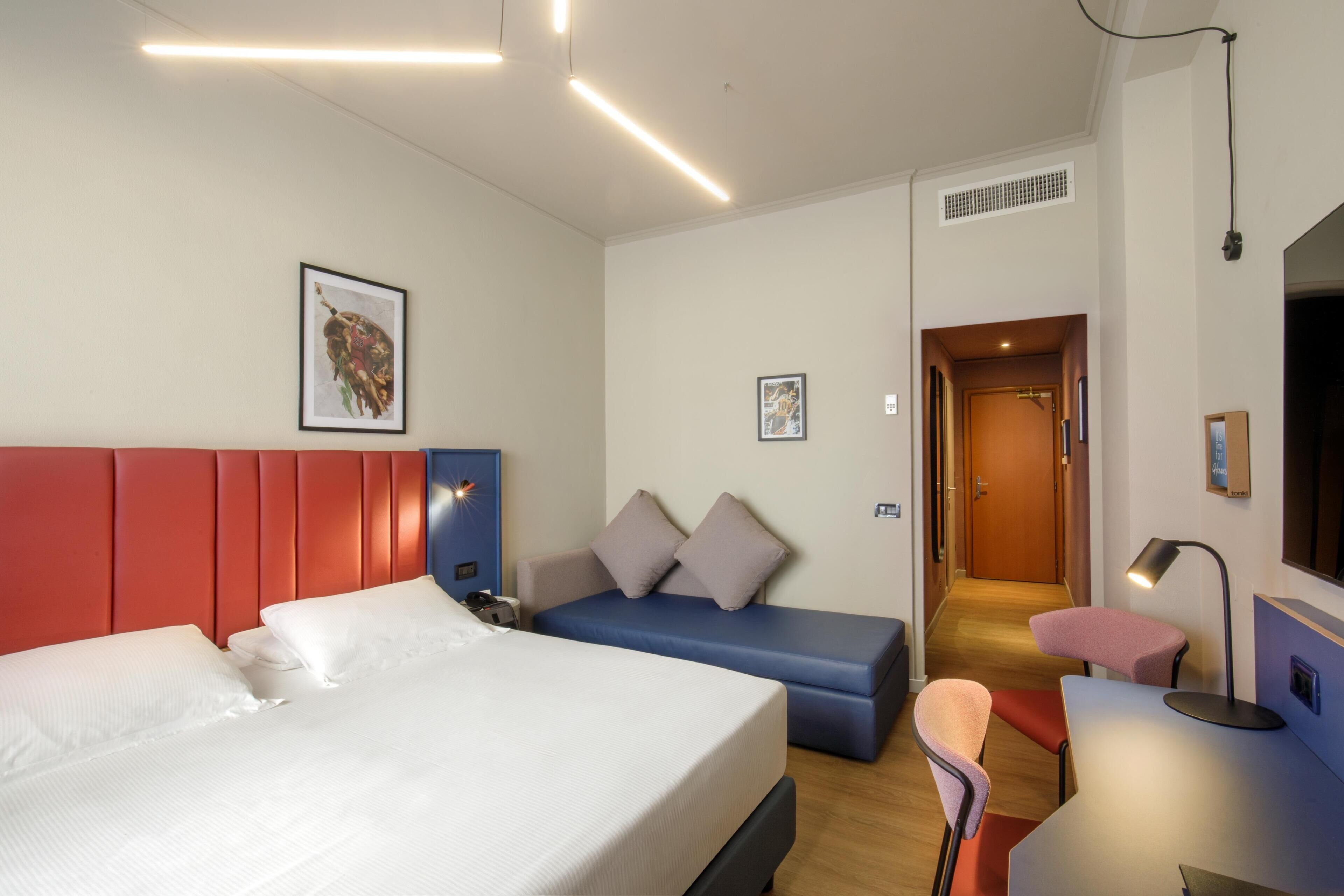 In-room safe, desk, blackout curtains, soundproofing