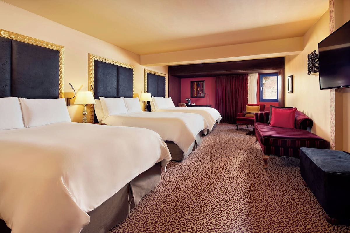 Deluxe Room, Multiple Beds | Premium bedding, down comforters, pillowtop beds, minibar