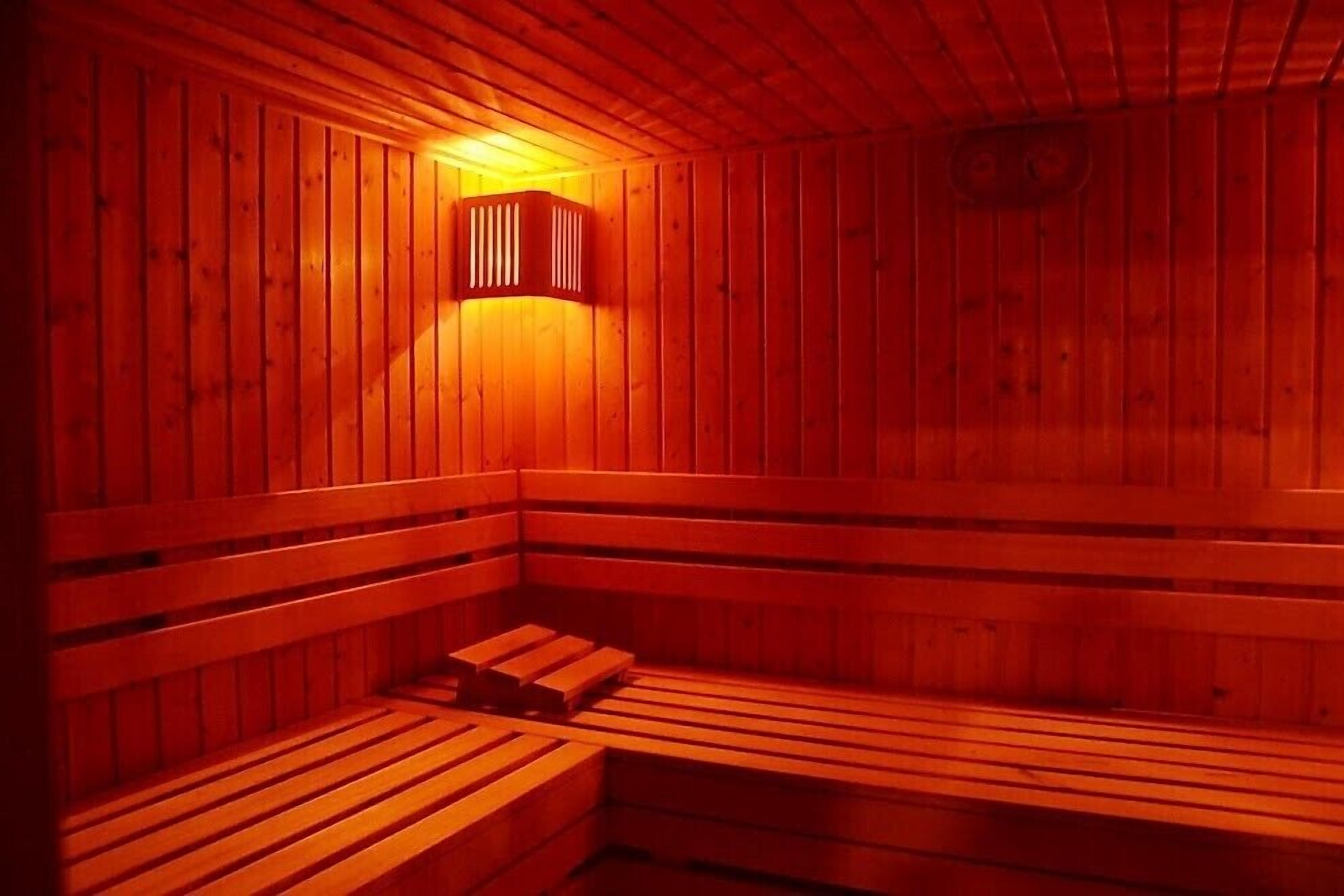 sauna, steam room