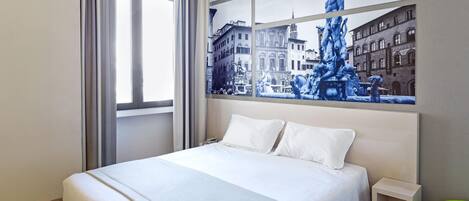 In-room safe, desk, blackout drapes, free cribs/infant beds