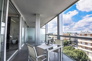 Camera King | Terrace/patio - Waldorf Suite Hotel (Rimini)