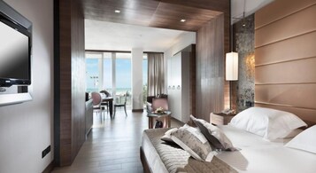 Presidential Suite, Sea View | Premium bedding, minibar, in-room safe, desk