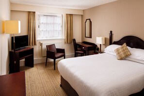 Desk, iron/ironing board, travel crib, free WiFi