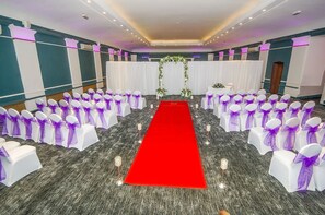 Indoor wedding