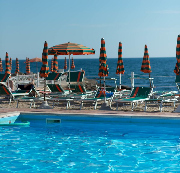 Seasonal outdoor pool