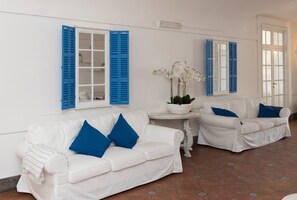 Lobby sitting area
