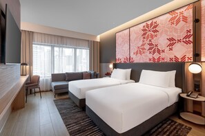 Executive Room, 2 Single Beds, City View