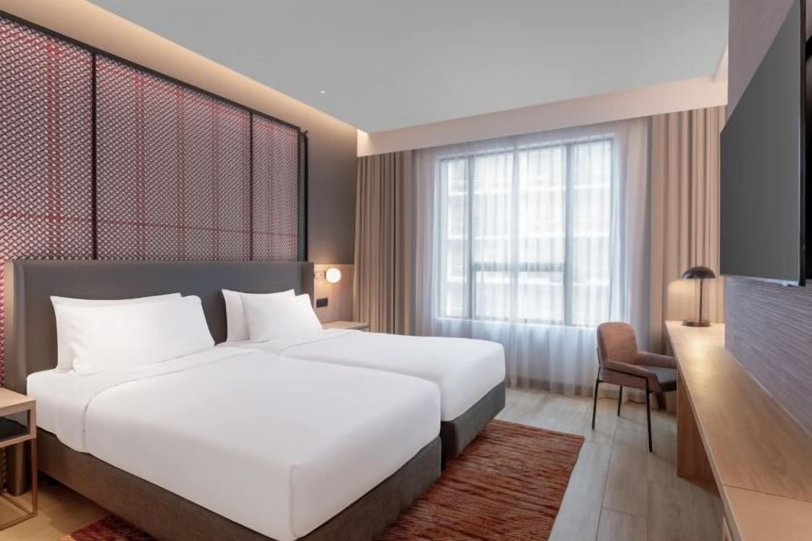 Minibar, in-room safe, desk, laptop workspace