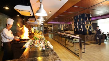 Daily buffet breakfast (MYR 48 per person)