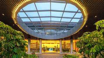 Majoituspaikan julkisivu