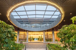 Framhlið gististaðar