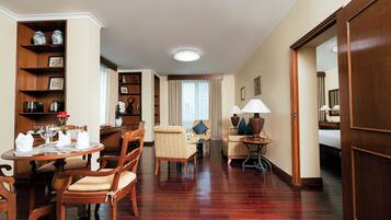 1 bedroom, free minibar items, in-room safe, desk