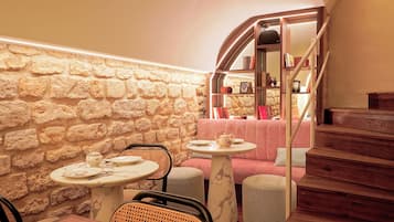 Daily buffet breakfast (EUR 18 per person)