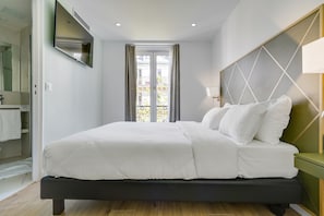 Superior Double Room | Premium bedding, in-room safe, desk, blackout drapes