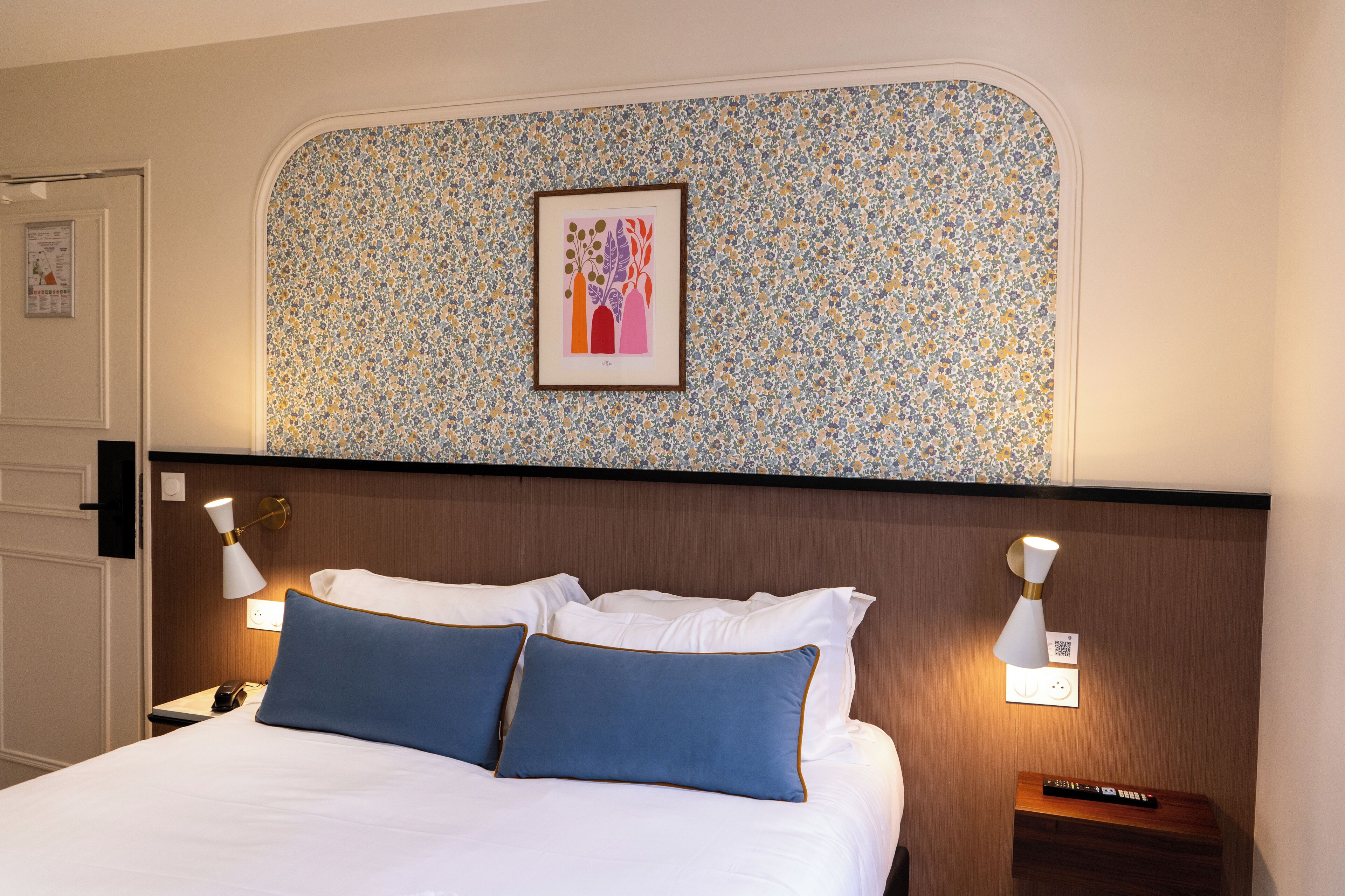 Chambre Double Deluxe | Literie de qualité supérieure, coffres-forts dans les chambres, bureau