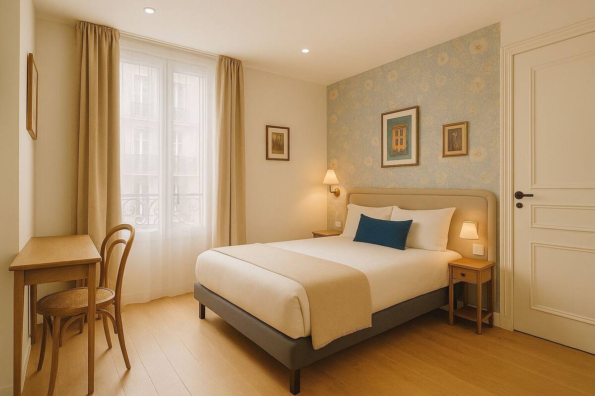 1 bedroom, premium bedding, in-room safe, desk